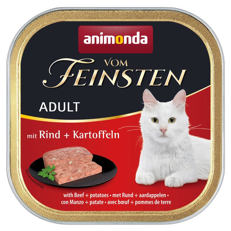 アニモンダ 猫用 フォムファインステン 牛・鳥・豚・ポテト 成猫用 100g