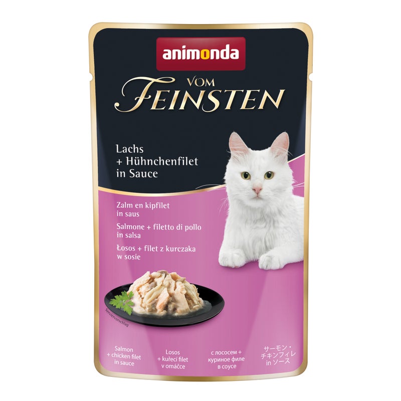 アニモンダ 猫用 フォムファインステン パウチ サーモン・チキンフィレ 50g (83689)
