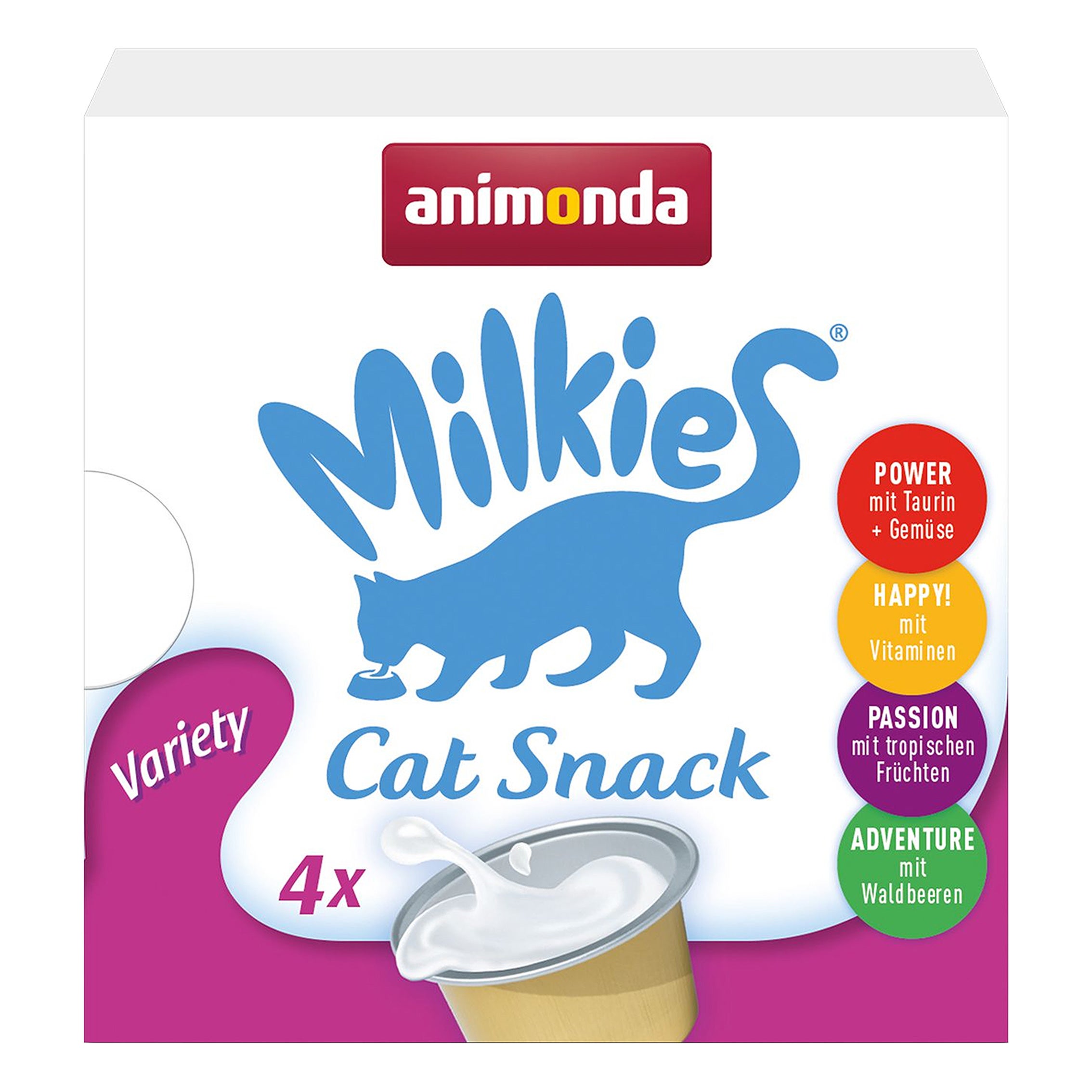 Tetsuko セット ミルキース ポーションバラエティ 15g×4cup アニモンダ 猫用 ミルキース ミルクポーション バラエティ 15g×4カップ