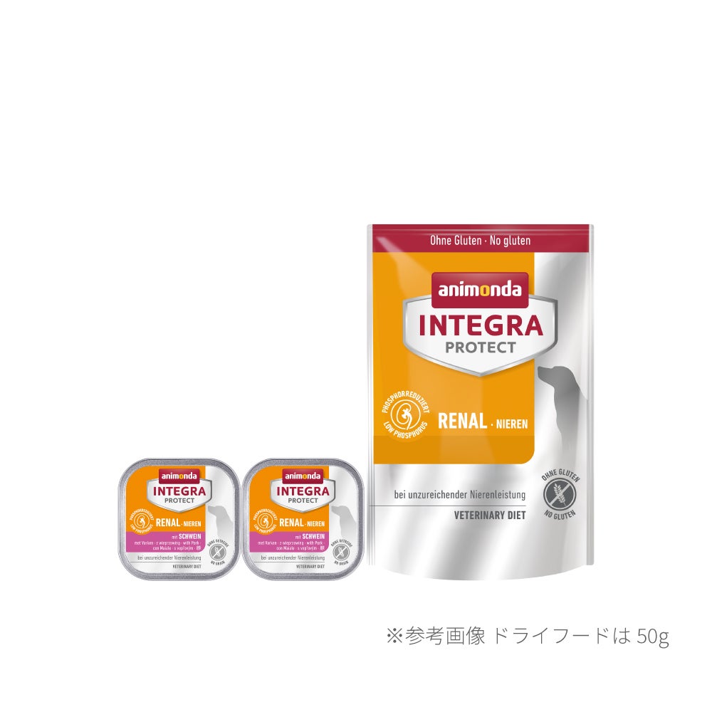 犬用療法食】腎臓ケア ウェット(豚)&ドライセット(小型犬-中型犬向け
